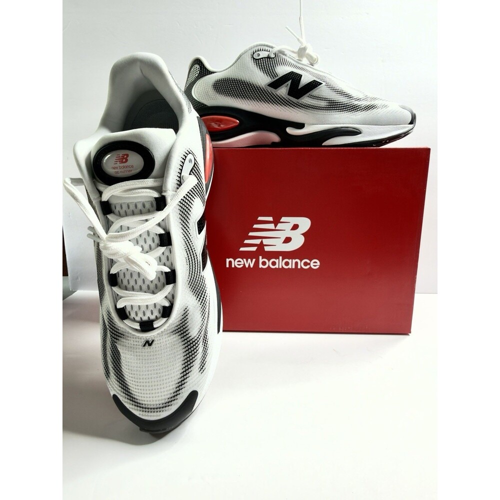 New Balance Men’s 13 AC Runner “White Boack Neo Flame” NWB